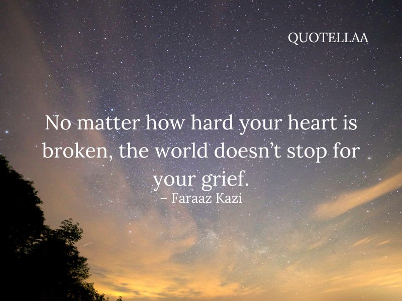 Heart broken quotes