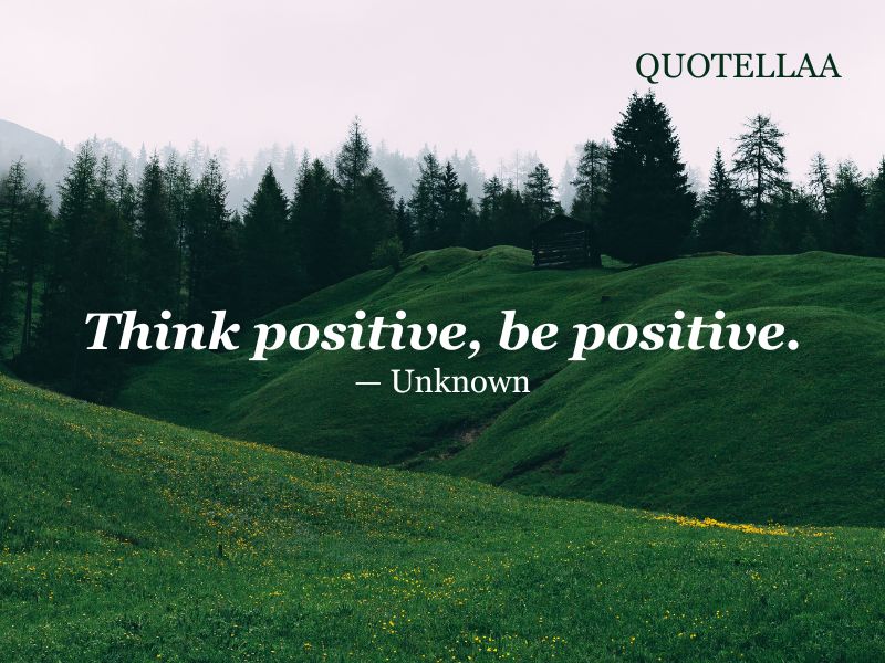 Positive attitude quotes