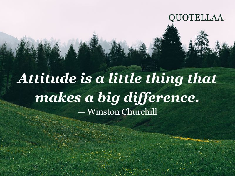 Positive attitude quotes 