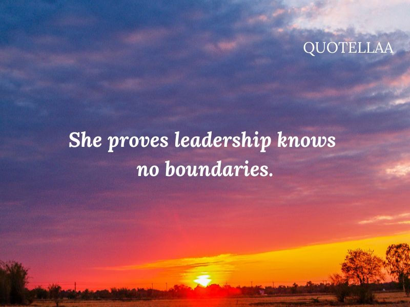 Leadership quotes for women