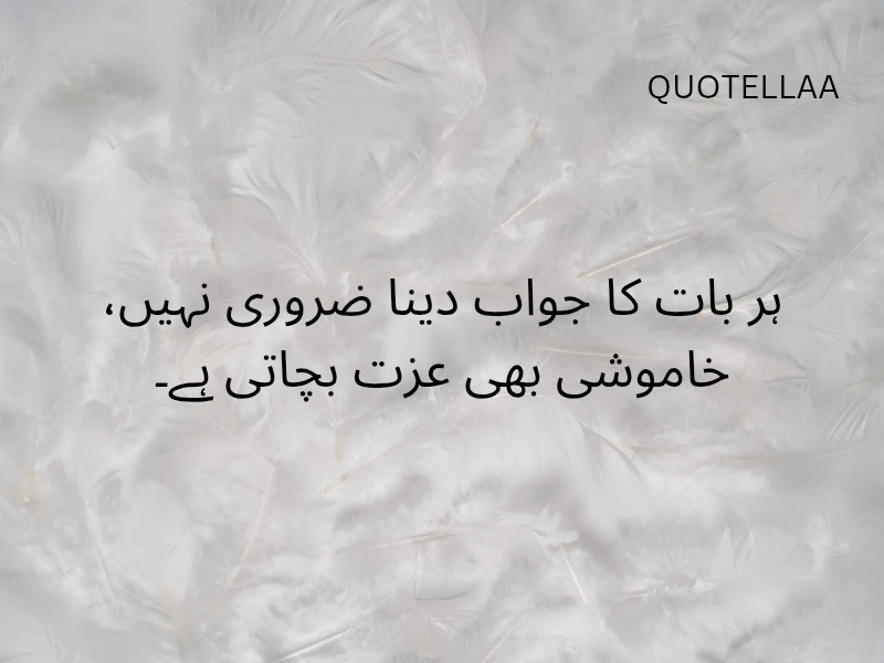 Urdu quotes 