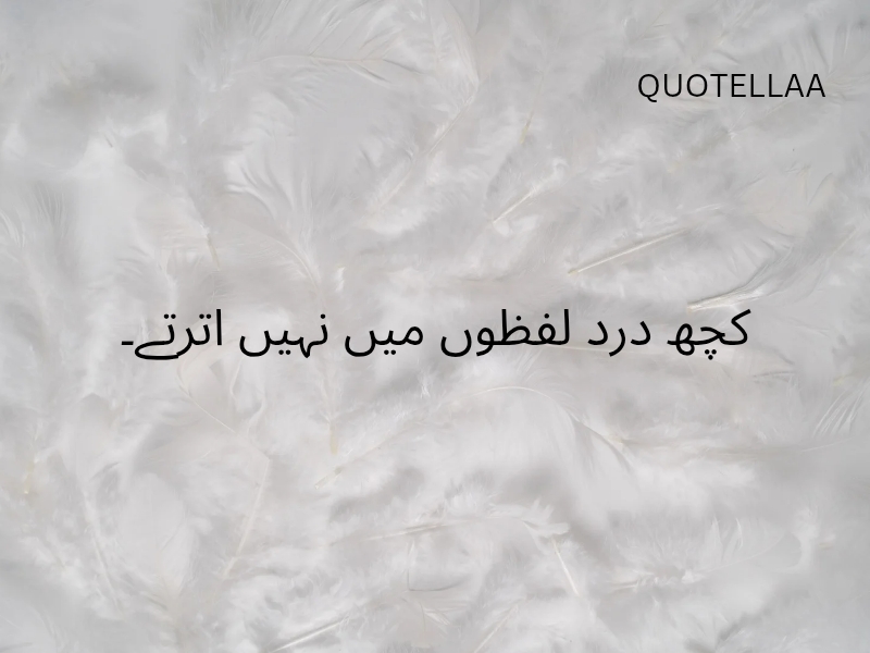 Urdu quotes 