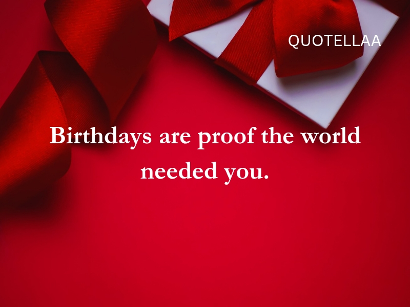 Birthday quotes 
