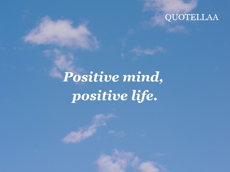 Positive attitude quotes