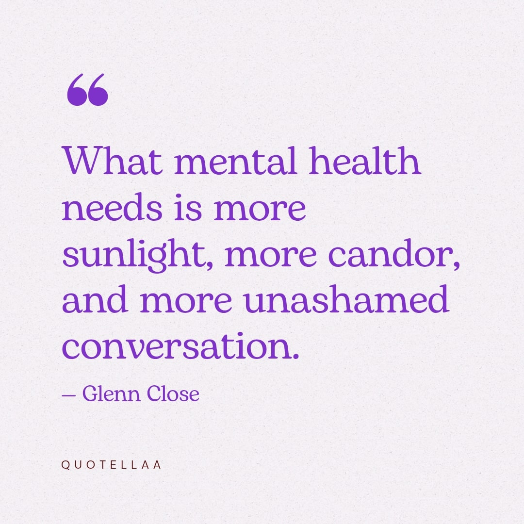 Mental health quotes